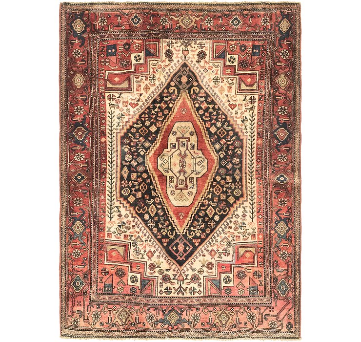 4' x 5' 9 Bidjar Persian Rug