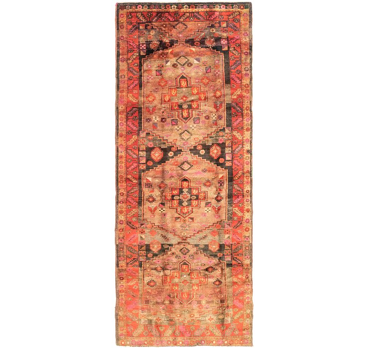 4' 7 x 12' 8 Shiraz Persian Runner Rug