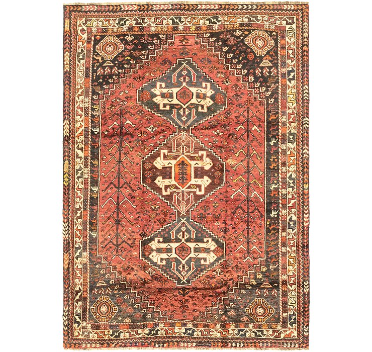 5' 3 x 7' 6 Ghashghaei Persian Rug