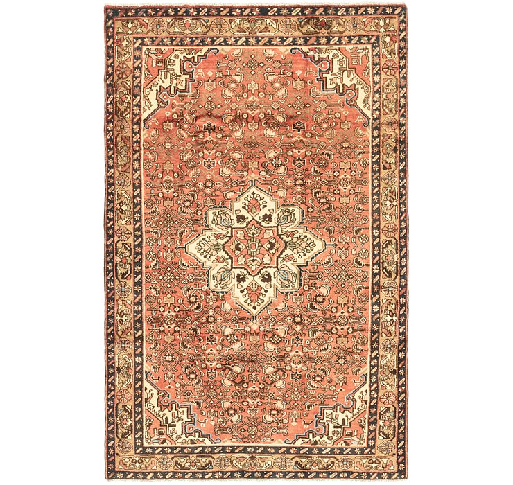 5' 3 x 8' 9 Hossainabad Persian Rug