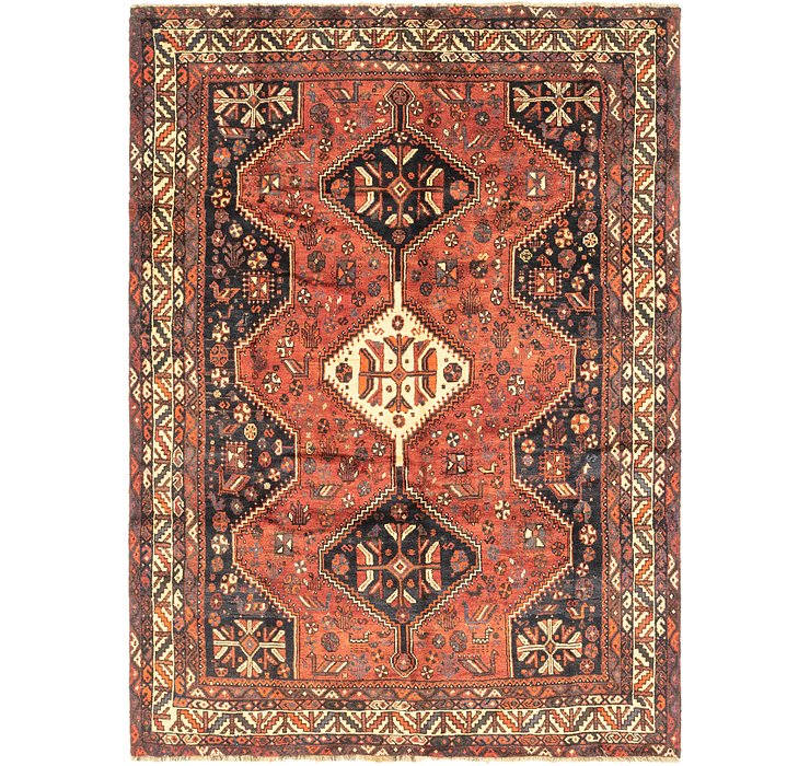 6' 8 x 9' Ghashghaei Persian Rug