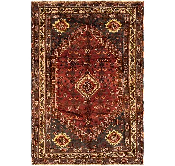 6' 10 x 9' 10 Ghashghaei Persian Rug