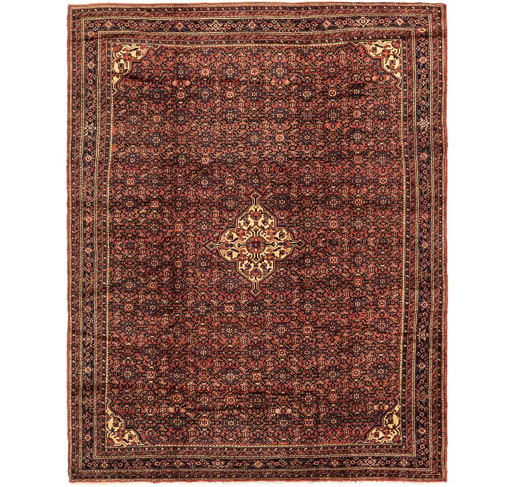 8' 10 x 11' 4 Hossainabad Persian Rug