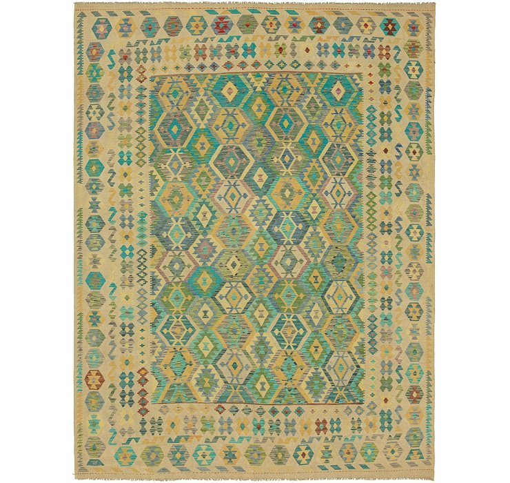 10' x 13' Kilim Maymana Rug