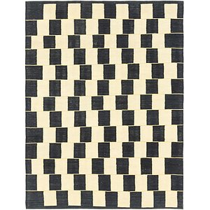Unique Loom 6' x 7' 10 Kilim Modern Rug