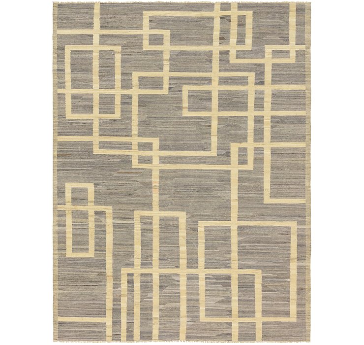 9' 3 x 12' 2 Kilim Modern Rug