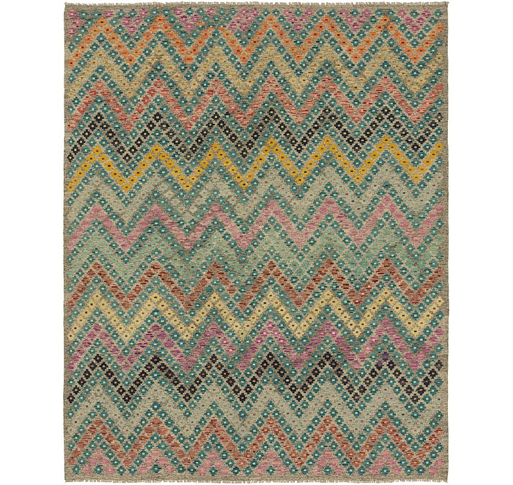 9' x 11' Kilim Modern Rug