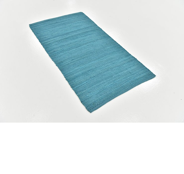 2' 8 x 4' 10 Chindi Cotton Rug