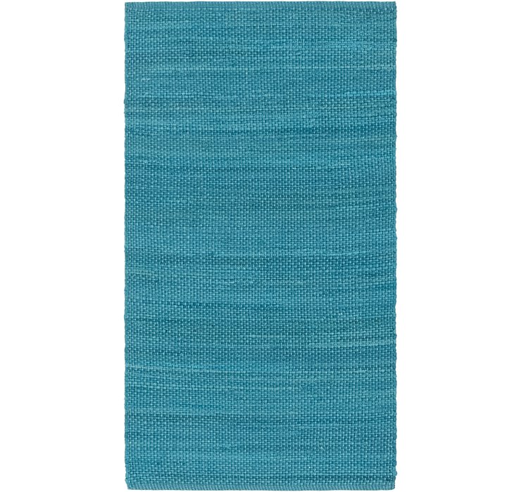 2' 8 x 4' 10 Chindi Cotton Rug