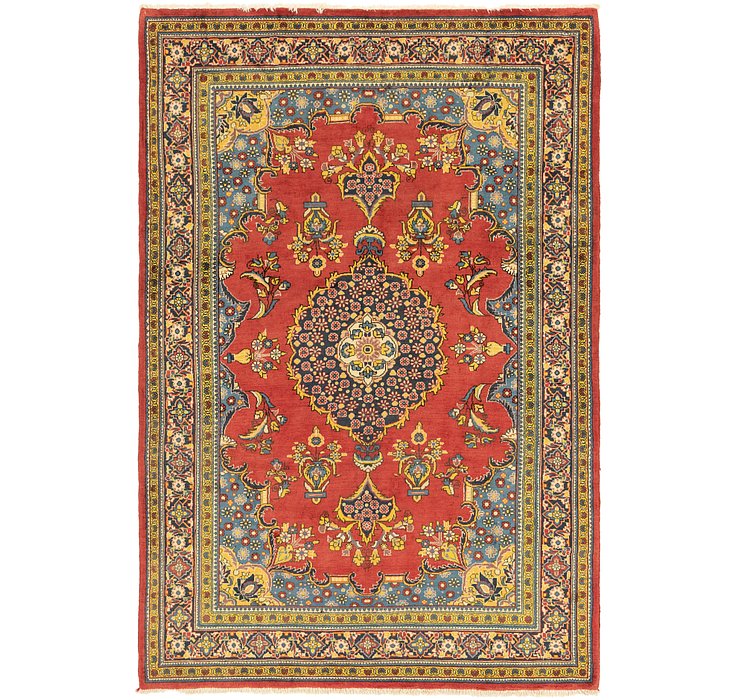 7' 2 x 10' 9 Golpayegan Persian Rug