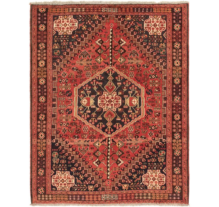 6' 9 x 9' Ghashghaei Persian Rug