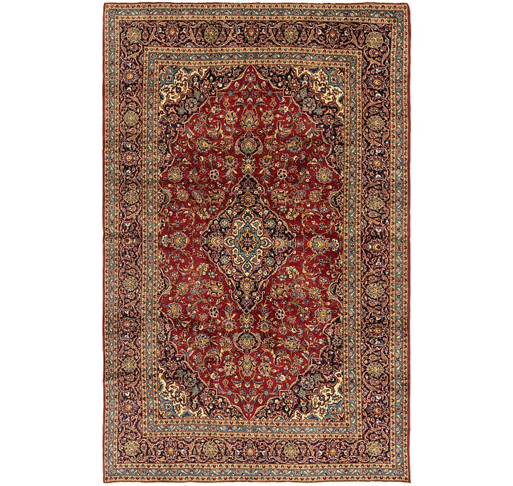 8' x 12' 8 Kashan Persian Rug