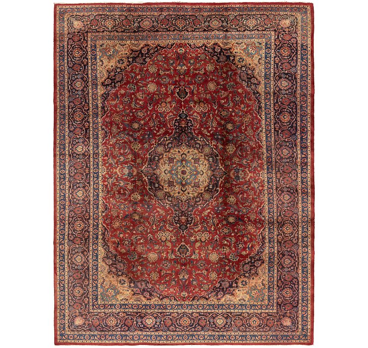 9' 10 x 13' 2 Mashad Persian Rug