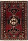 3' 4 x 4' 8 Hamedan Persian Rug thumbnail image 1