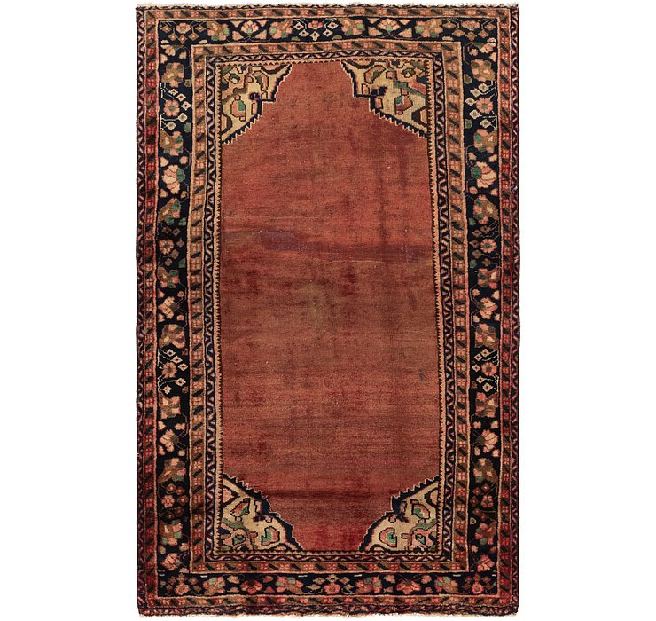4' x 6' 10 Hamedan Persian Rug