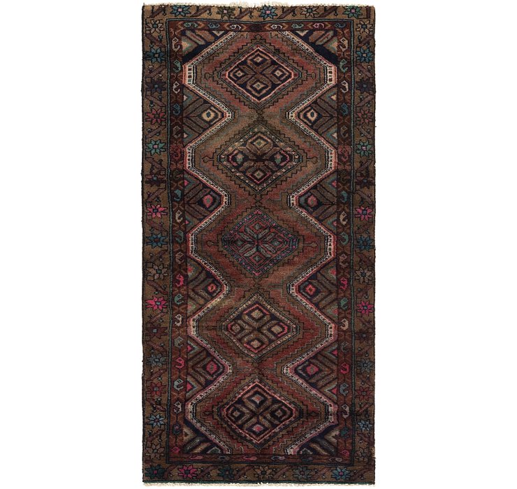 2' 7 x 5' 6 Chenar Persian Runner Rug