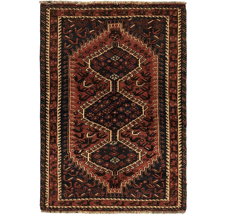 3' 10 x 5' 8 Ghashghaei Persian Rug