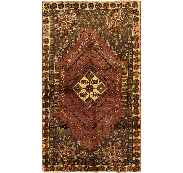 3' 7 x 6' Ghashghaei Persian Rug
