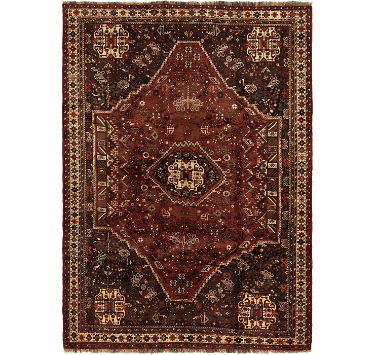 5' 9 x 8' Ghashghaei Persian Rug