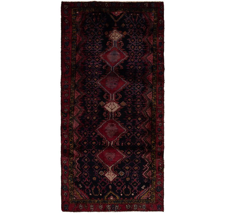 4' x 9' Gholtogh Persian Runner...