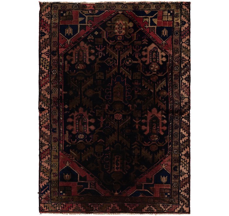 4' x 6' Hamedan Persian Rug