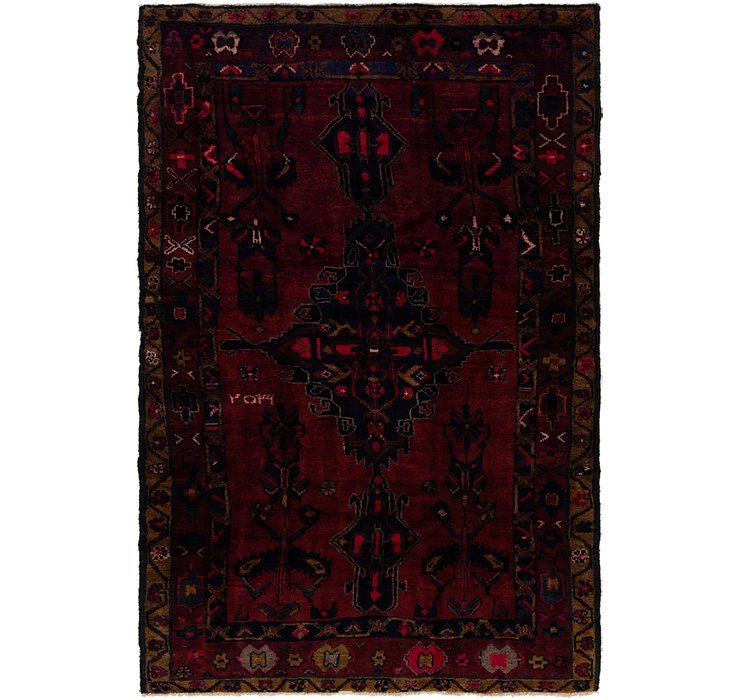 5' 2 x 7' 9 Zanjan Persian Rug