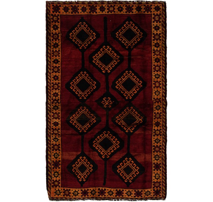 4' 2 x 7' 2 Shiraz Persian Rug