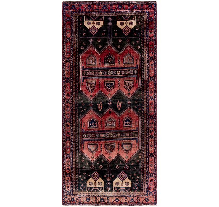 142cm x 318cm Sirjan Persian Runner Rug