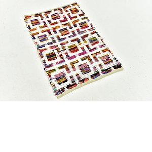 Unique Loom 2' x 3' Chindi Cotton Rug