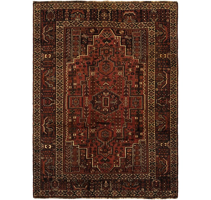 5' 10 x 8' 2 Ghashghaei Persian Rug