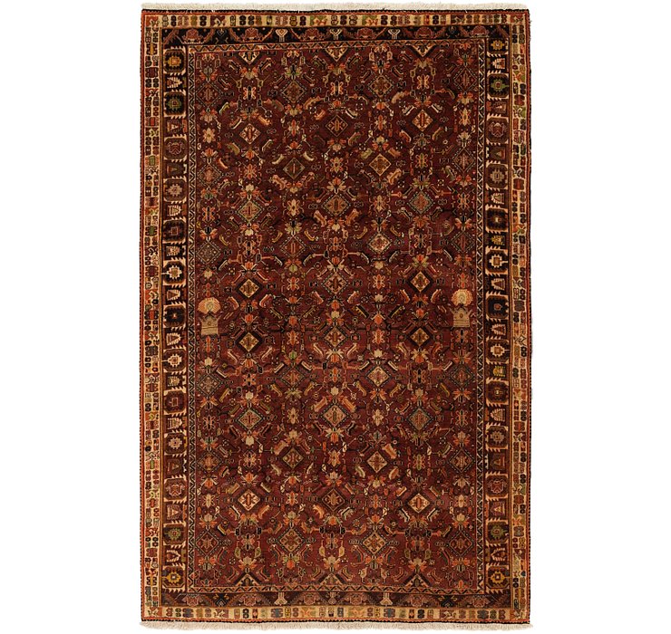 5' 2 x 8' 2 Ghashghaei Persian Rug