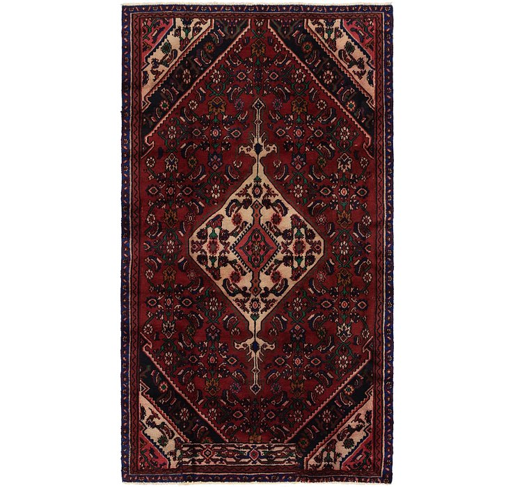 4' 6 x 8' 4 Hamedan Persian Rug