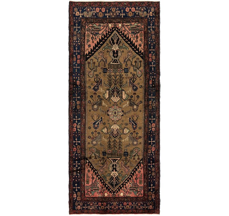 4' x 9' 9 Koliaei Persian Runner ...