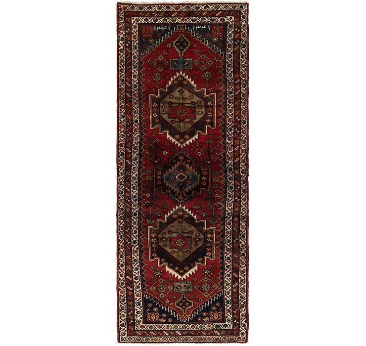 3' 6 x 10' Hamedan Persian Runner ...
