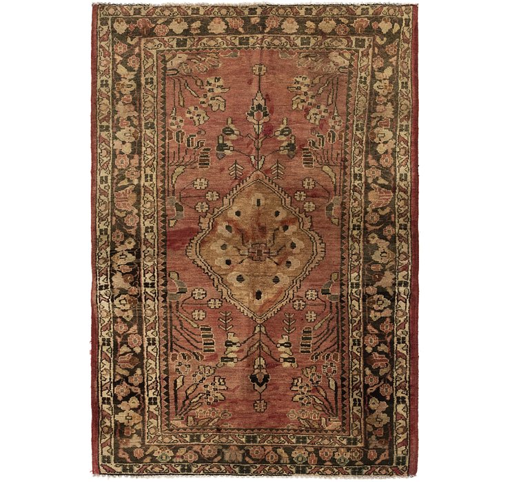 3' 5 x 5' 3 Hamedan Persian Rug