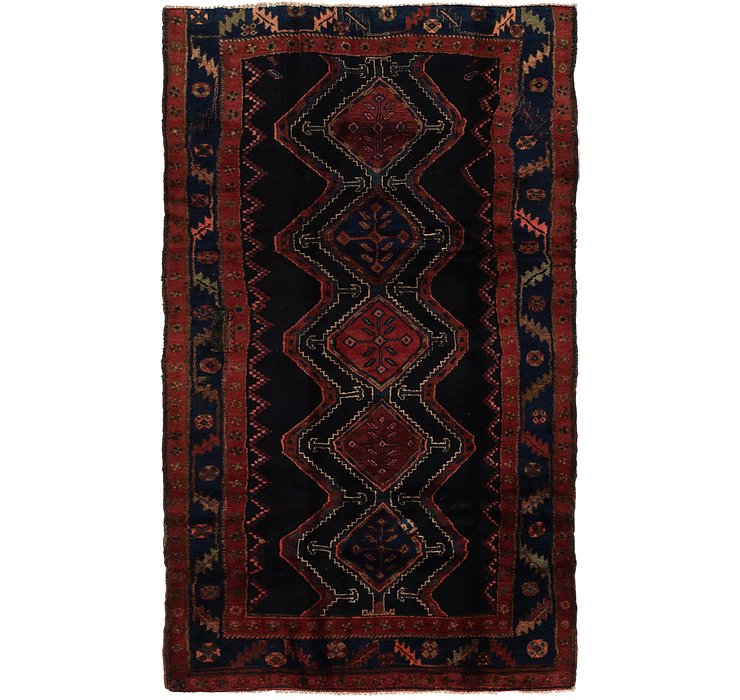 4' 4 x 7' 9 Chenar Persian Runner Rug