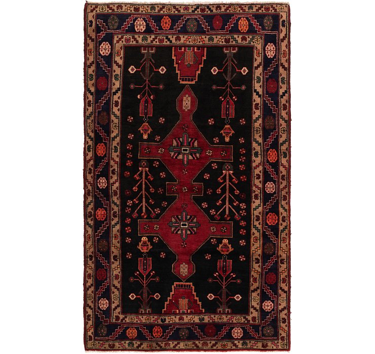 5' x 8' 9 Hamedan Persian Rug