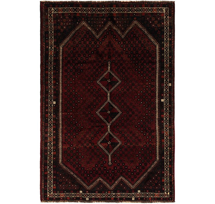 7' x 10' 5 Ghashghaei Persian Rug