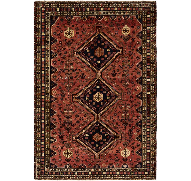 6' 8 x 9' 8 Ghashghaei Persian Rug