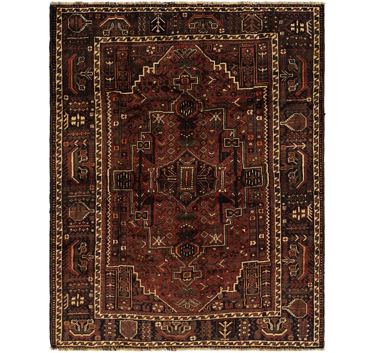 193cm x 245cm Ghashghaei Persian Rug