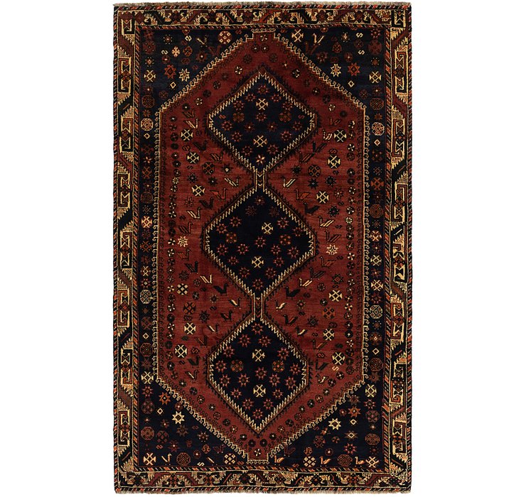 5' 6 x 9' 2 Ghashghaei Persian Rug