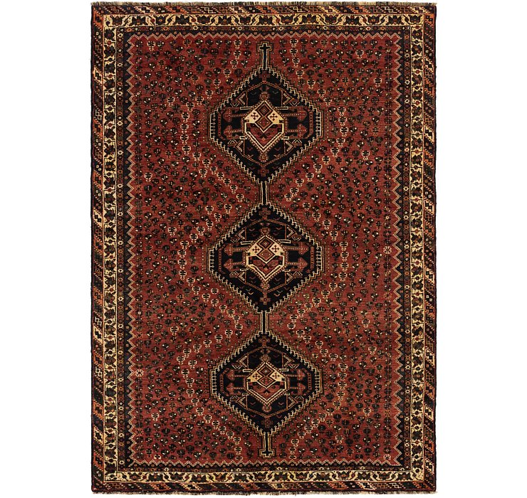 6' 8 x 9' 8 Ghashghaei Persian Rug