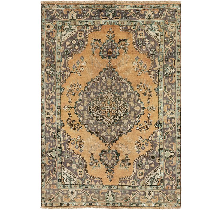6' 8 x 10' Tabriz Persian Rug