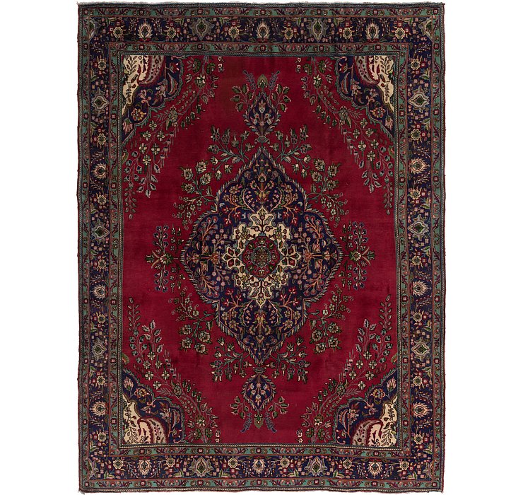 9' 4 x 12' 8 Tabriz Persian Rug
