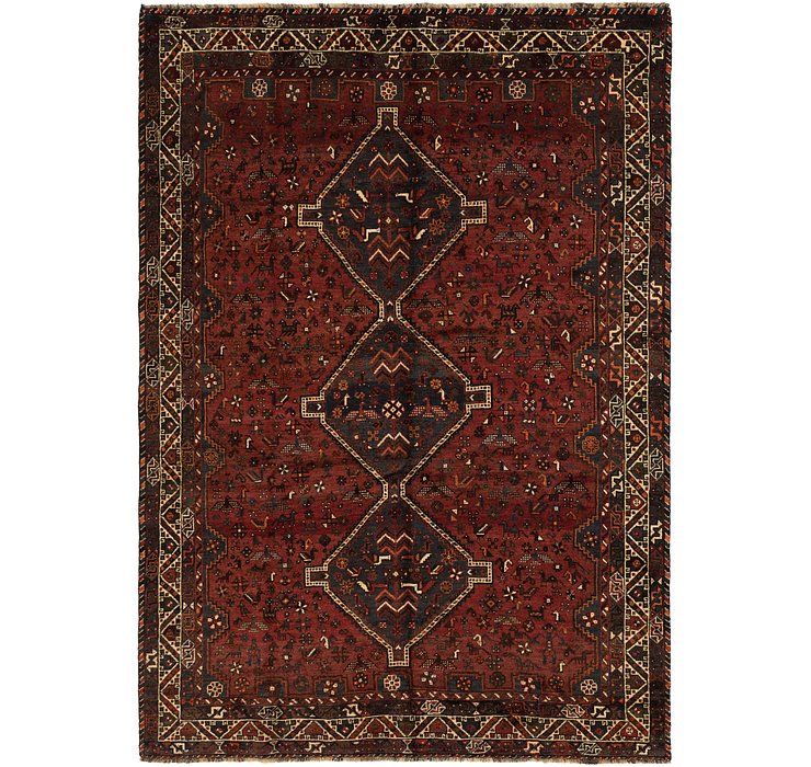 7' x 10' Ghashghaei Persian Rug