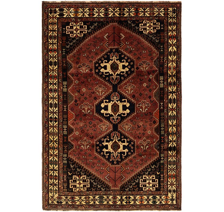 6' 5 x 9' 10 Ghashghaei Persian Rug