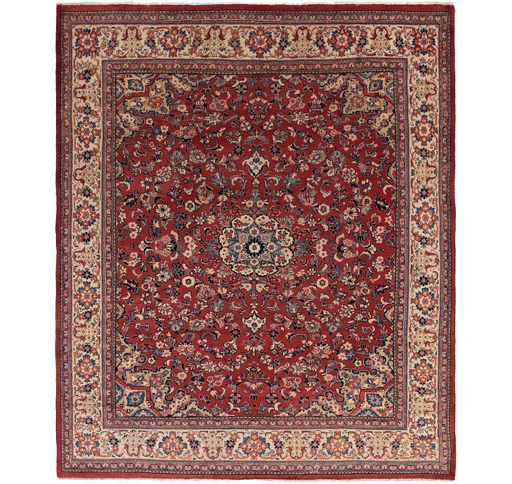 10' x 12' 5 Sarough Persian Rug