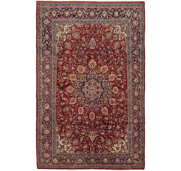 8' 6 x 13' 4 Sarough Persian Rug