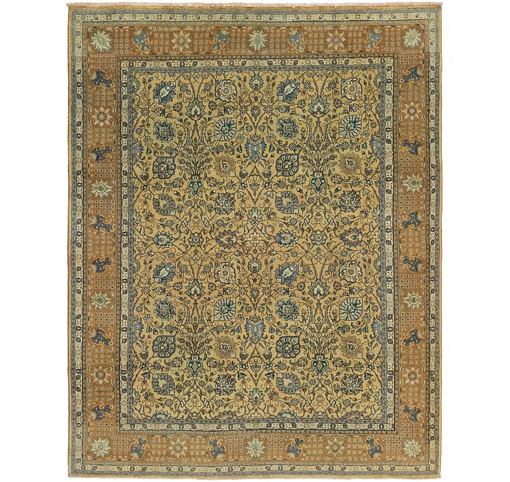 10' x 13' 2 Tabriz Persian Rug