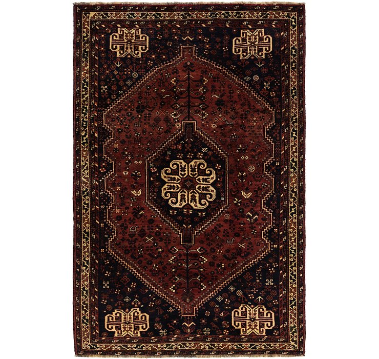 5' 7 x 8' 6 Ghashghaei Persian Rug